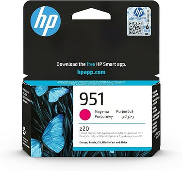 HP 951 CN051AE, Magenta, Cartucho de Tinta Original, de 700 páginas, para impresoras HP Officejet Pro serie 8600, 8100, 251dw y 276sw